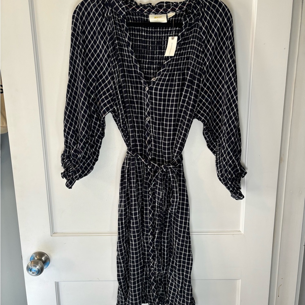 Black and White Checkered Dress